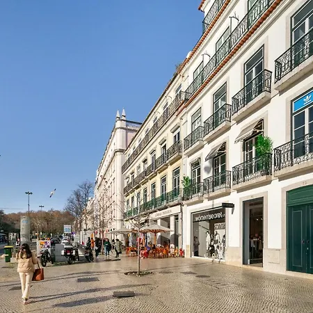 Whome Restauradores Deluxe W/ Elevator & Ac Perfect For Families & Friends Lisbon Exterior photo